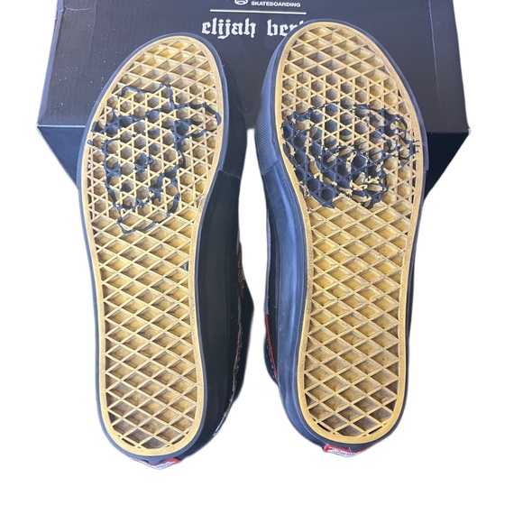 Size 8 - VANS Elijah Berle x Skate Sk8- Decon High Black - Picture 12 of 12
